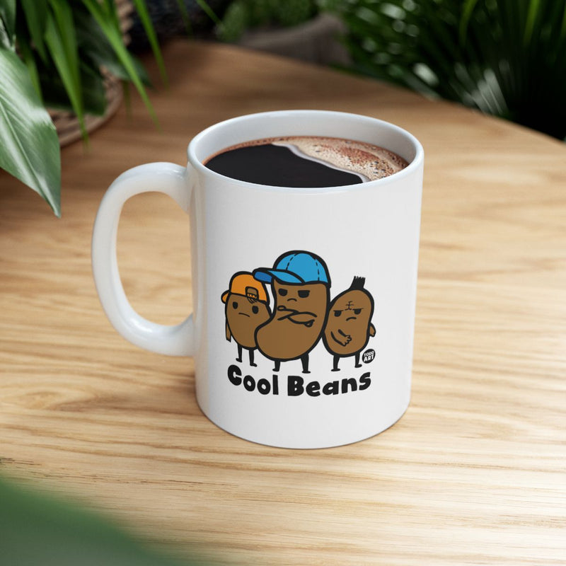 Load image into Gallery viewer, Funny Cool Beans Cartoon Mug Perfect for Coffee Lovers
