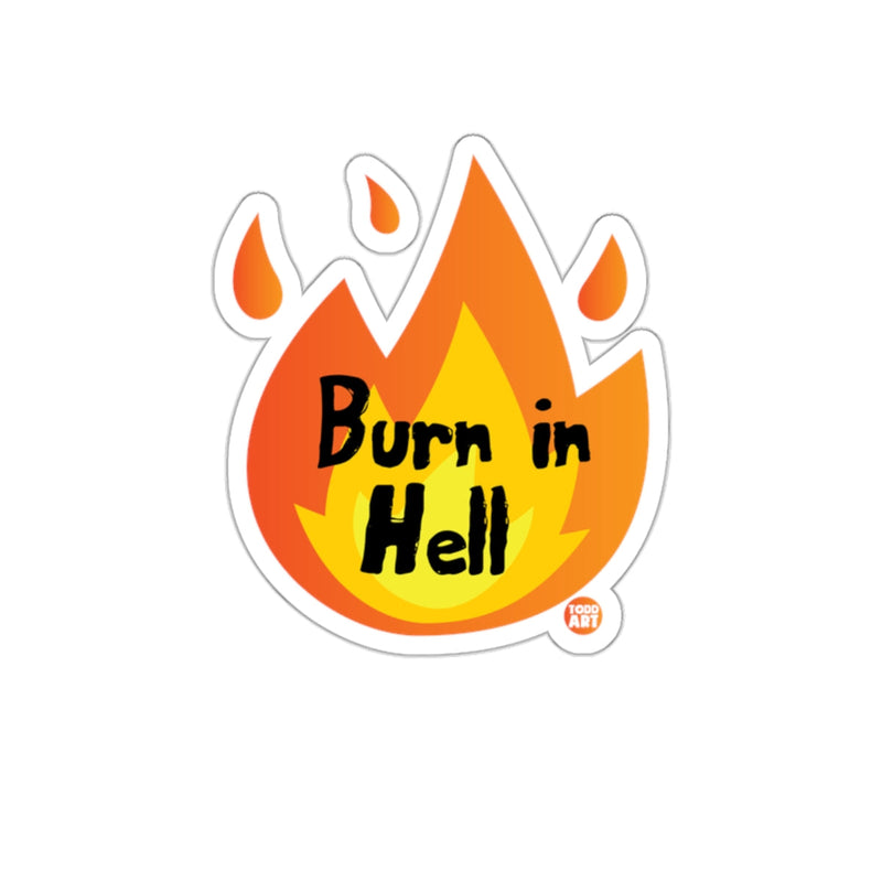 Load image into Gallery viewer, Burn in Hell Flame Design Sticker for Decoration
