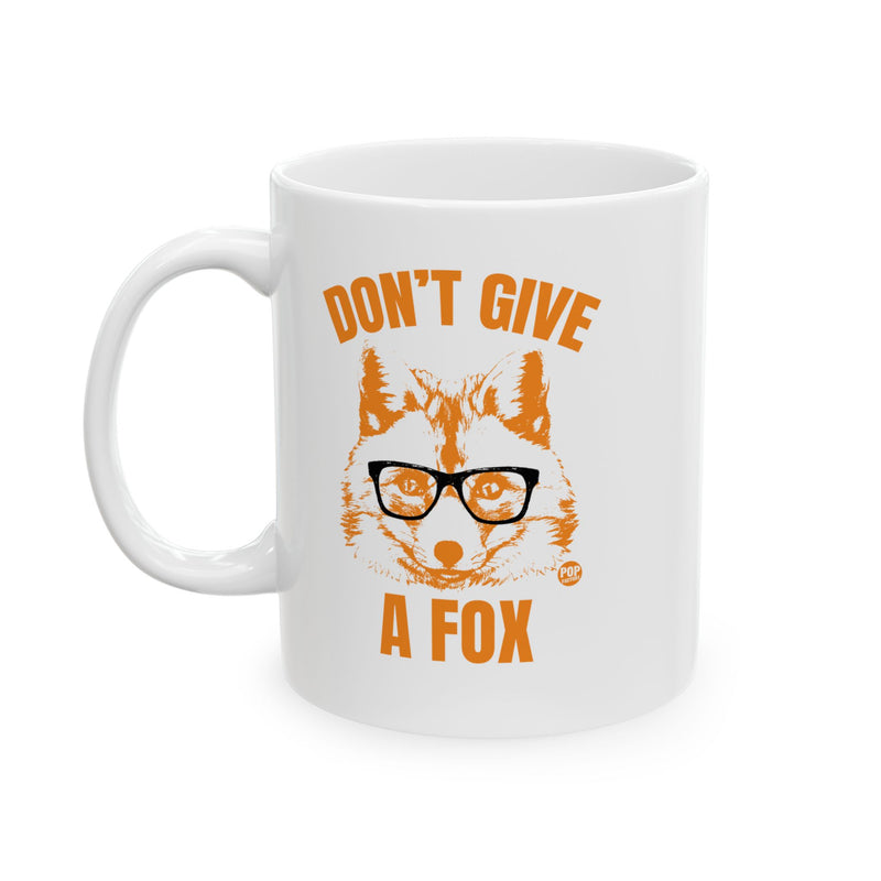 Load image into Gallery viewer, Don&#39;t Give A Fox Fox Mug
