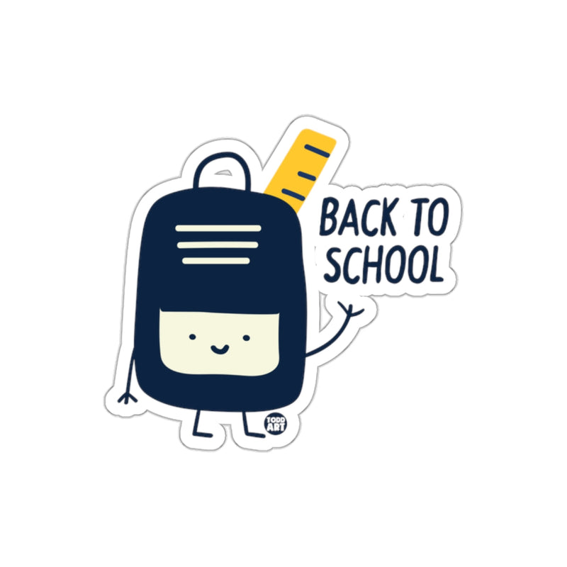 Load image into Gallery viewer, Cute Backpack Character Back to School Sticker
