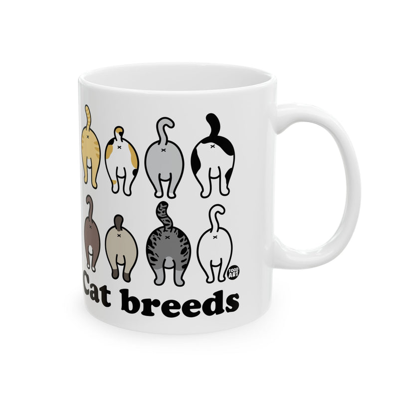 Load image into Gallery viewer, Cat Breeds Mug, Funny Mugs for Him, Sarcastic Mens Mug, Funny Coffee Mug Men
