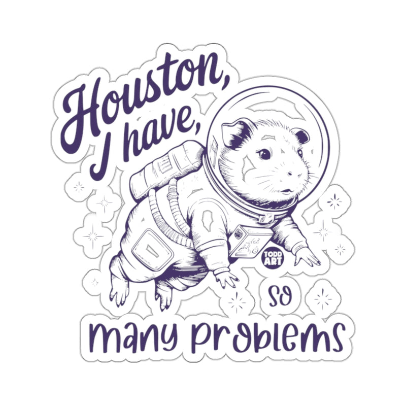 Load image into Gallery viewer, Houston I Have So Many Problems Sticker
