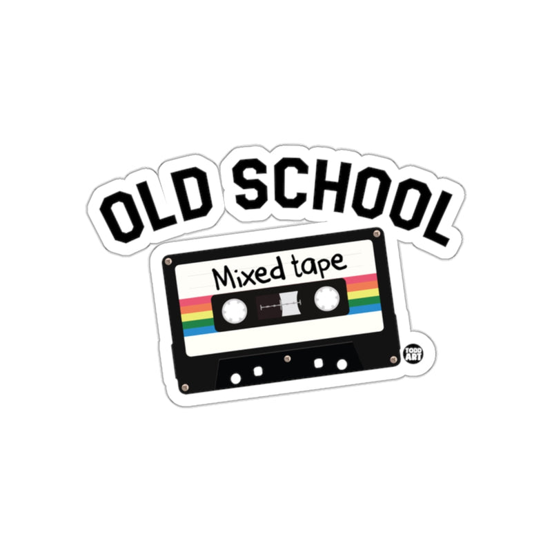 Load image into Gallery viewer, Old School Mixed Tape Retro Music Cassette sticker
