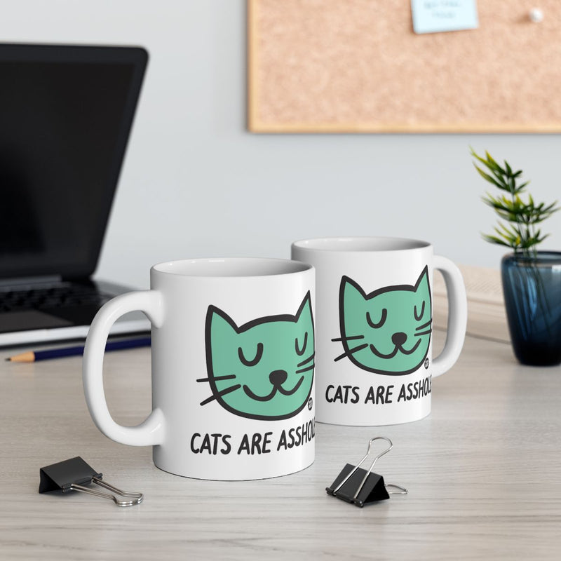 Load image into Gallery viewer, Funny Cats Are Assholes Mug for Cat Lovers Gift
