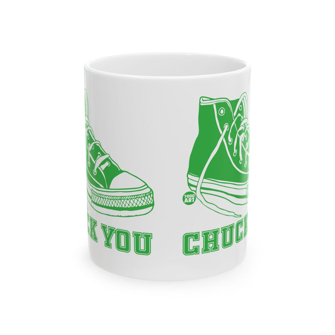 Chuck You Converse Lover Mug, Pun Mugs, Mug Gift Converse Sneaker Lover