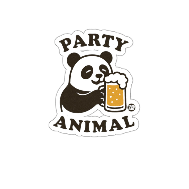 Load image into Gallery viewer, Fun Party Animal Panda Sticker for All Occasions
