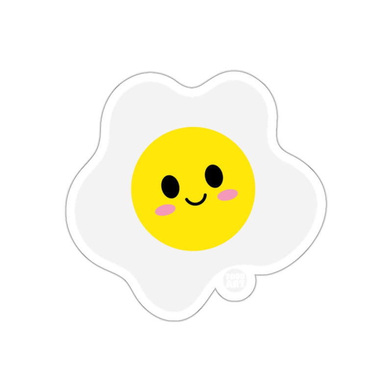 Load image into Gallery viewer, Cute Kawaii Happy Smiling Egg Sticker for Fun Decor
