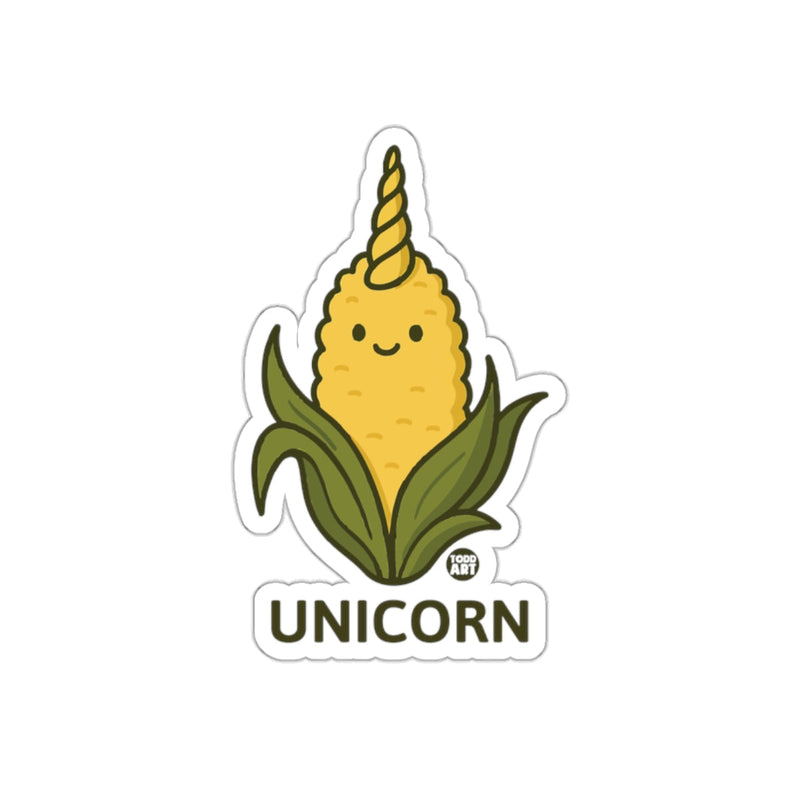 Load image into Gallery viewer, Corn Unicorn Cute Cartoon Illustration Funny sticker
