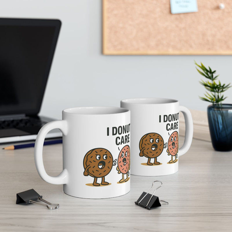 Load image into Gallery viewer, I Donut Care Funny Coffee Mug For Your Desk Decor
