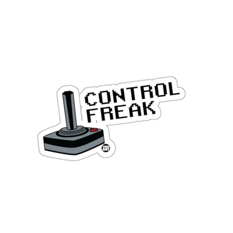 Load image into Gallery viewer, Control Freak Retro Joystick Sticker Gaming Decal
