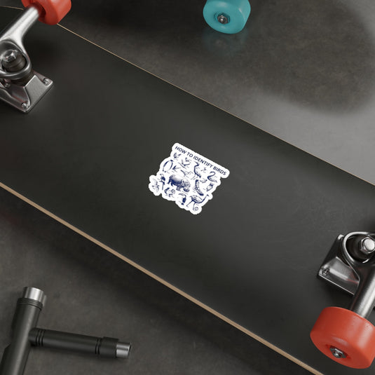 How To Identify Birds Poster Sticker Skateboard Deck