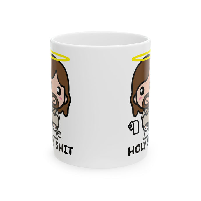 Holy Shit jesus Mug, Funny Cow Mug, Sarcastic Cow Mug, Funny Moody Hump Day Mug