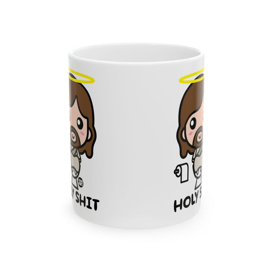 Holy Shit jesus Mug, Funny Cow Mug, Sarcastic Cow Mug, Funny Moody Hump Day Mug