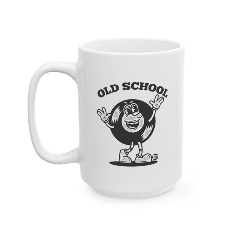 Load image into Gallery viewer, Old School Smiling Vinyl Record Graphic Design Mug
