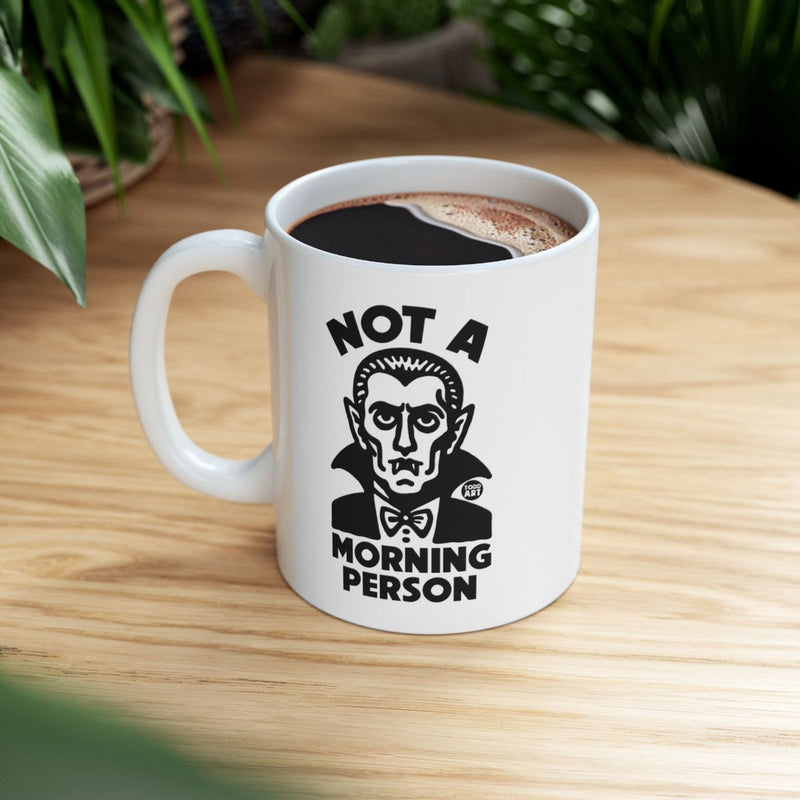 Load image into Gallery viewer, Not a Morning Person Dracula Mug Product

