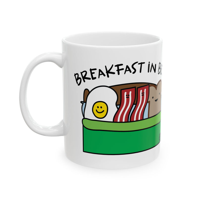 Load image into Gallery viewer, Breakfast in Bed Mug, Funny Mugs for Him, Sarcastic Mens Mug, Funny Coffee Mug Men
