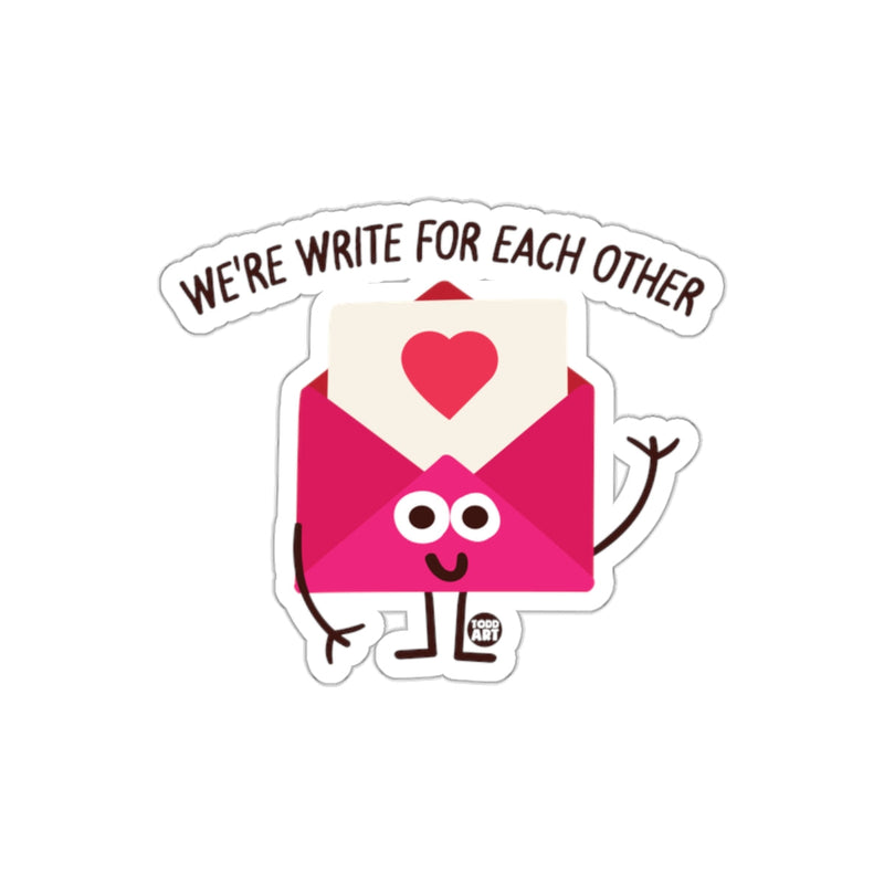 Load image into Gallery viewer, Cute Letter Character With Heart Sticker Product
