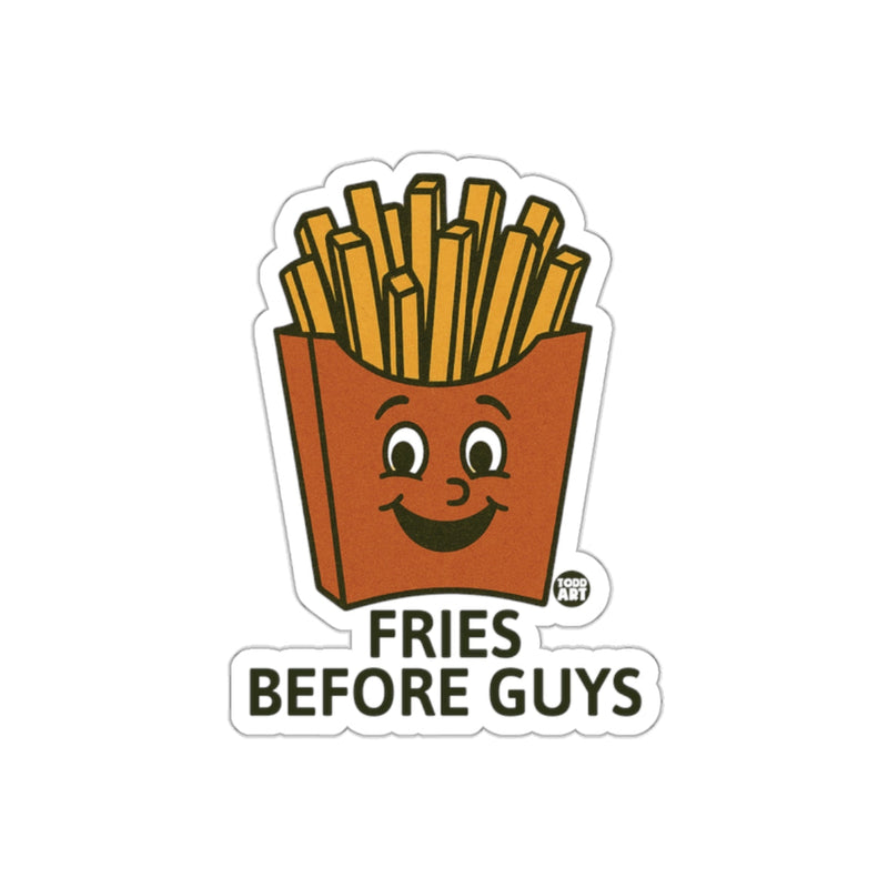 Load image into Gallery viewer, Fries Before Guys Cartoon Sticker Fun Decoration
