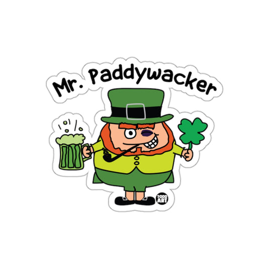Mr Paddywacker Funny Irish Charm Sticker for All Ages