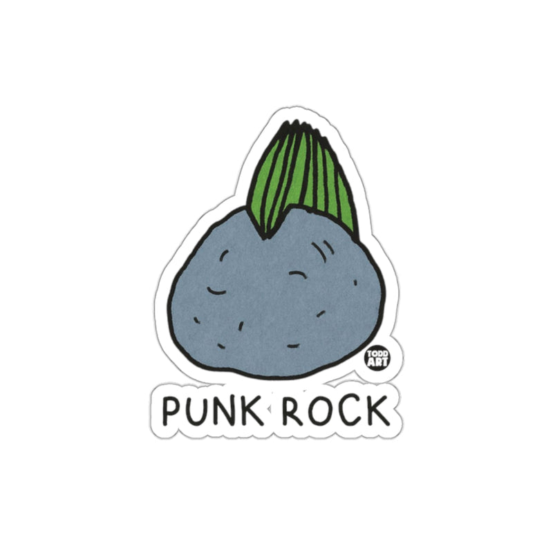 Load image into Gallery viewer, Punk Rock themed sticker with unique illustration
