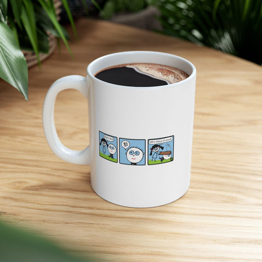 Cute Cartoon Comic Strip Coffee Tea Mug