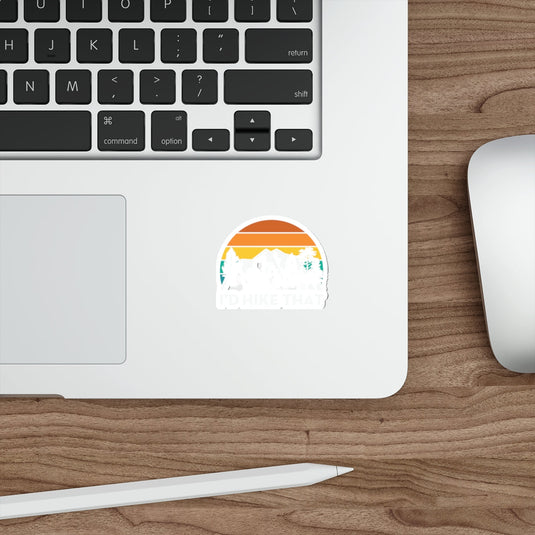 Id Hike That Mountains Sun Todd Art Landscape sticker