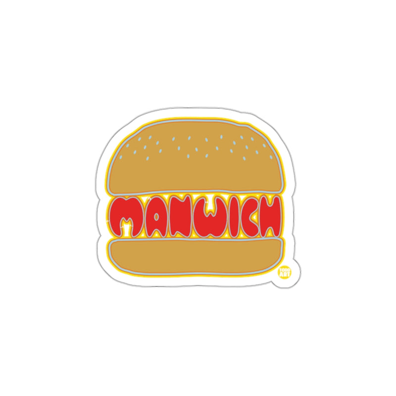 Load image into Gallery viewer, Fun Manwich Graphic Sticker for All Ages
