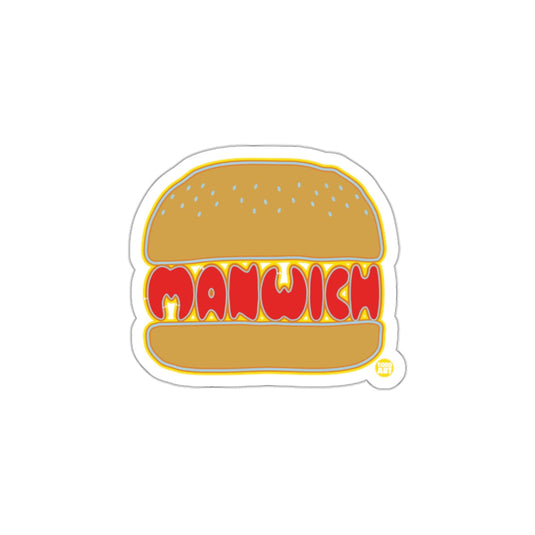 Fun Manwich Graphic Sticker for All Ages