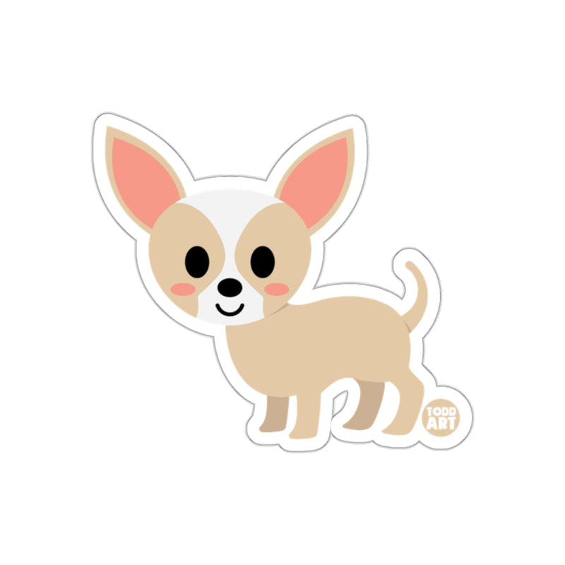 Load image into Gallery viewer, Cute Chihuahua Dog Sticker for Laptops Water Bottles
