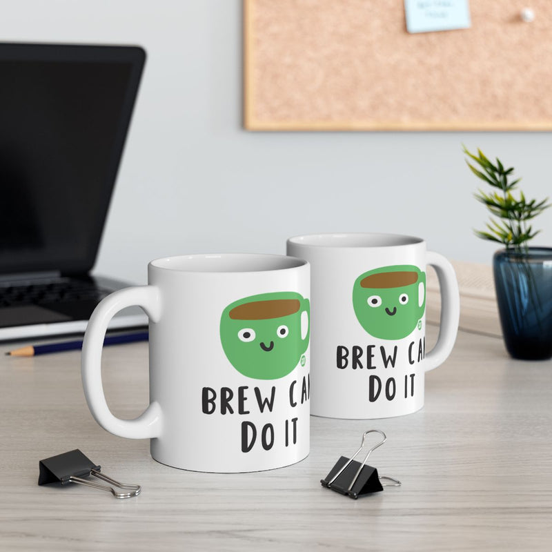 Load image into Gallery viewer, Motivational Brew Can Do It Coffee Mug Set for Office
