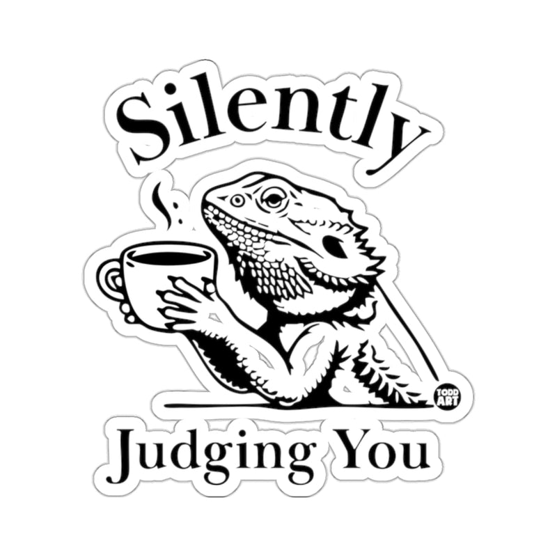 Load image into Gallery viewer, Silently Judging You Bearded Dragon Coffee Mug 
