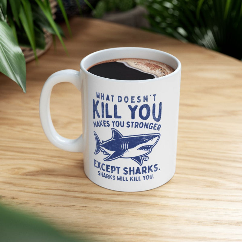 Load image into Gallery viewer, Inspirational Mug with Shark Design for Coffee Lovers
