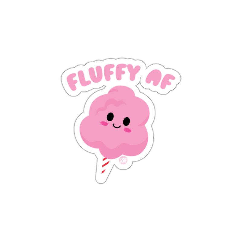 Load image into Gallery viewer, Fluffy AF Cute Cotton Candy Sticker for Your Collection
