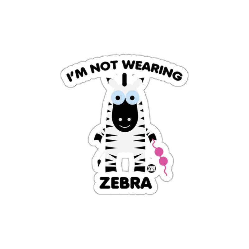 Load image into Gallery viewer, Cute Zebra Sticker Featuring Fun and Playful Design
