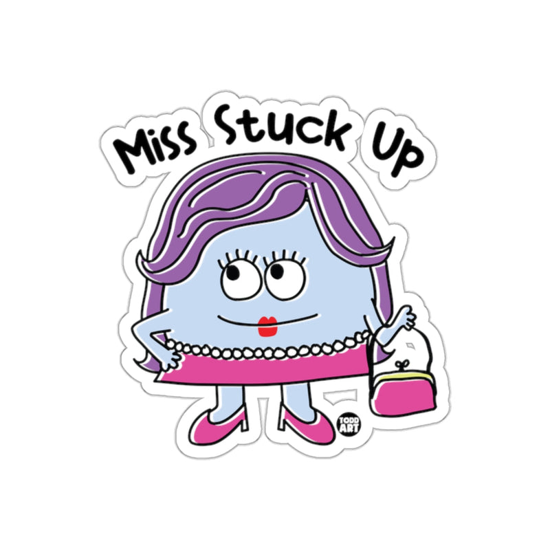 Load image into Gallery viewer, Miss Stuck Up Character Art Graphic Sticker
