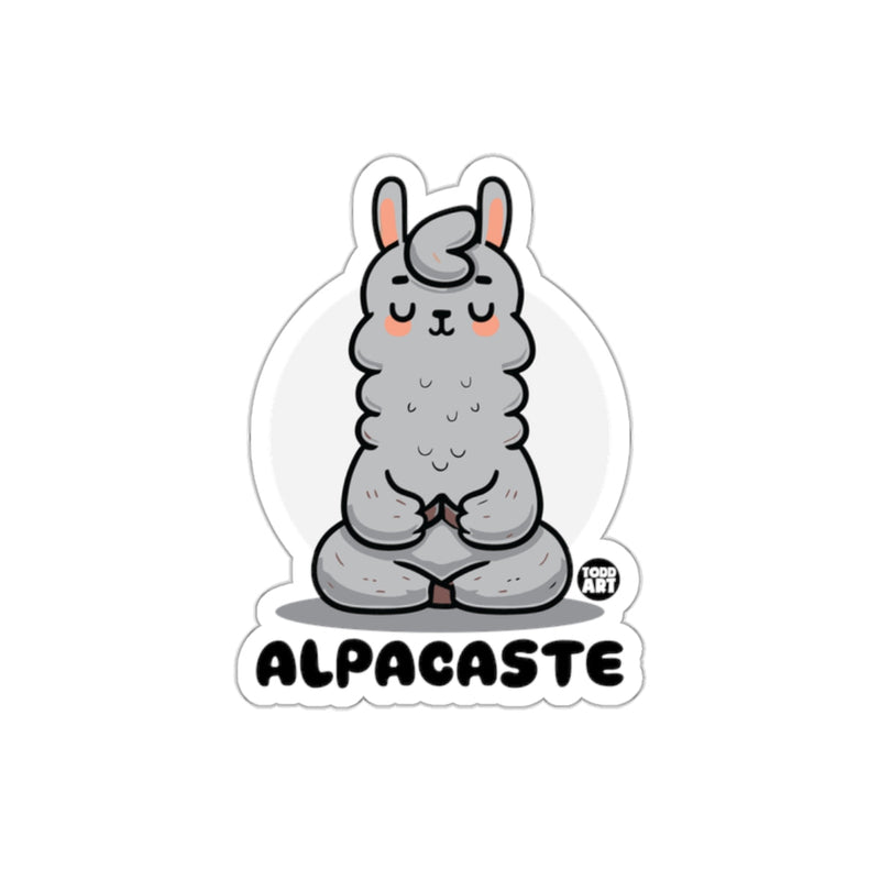 Load image into Gallery viewer, Meditating Llama Alpacaste Sticker for Fun
