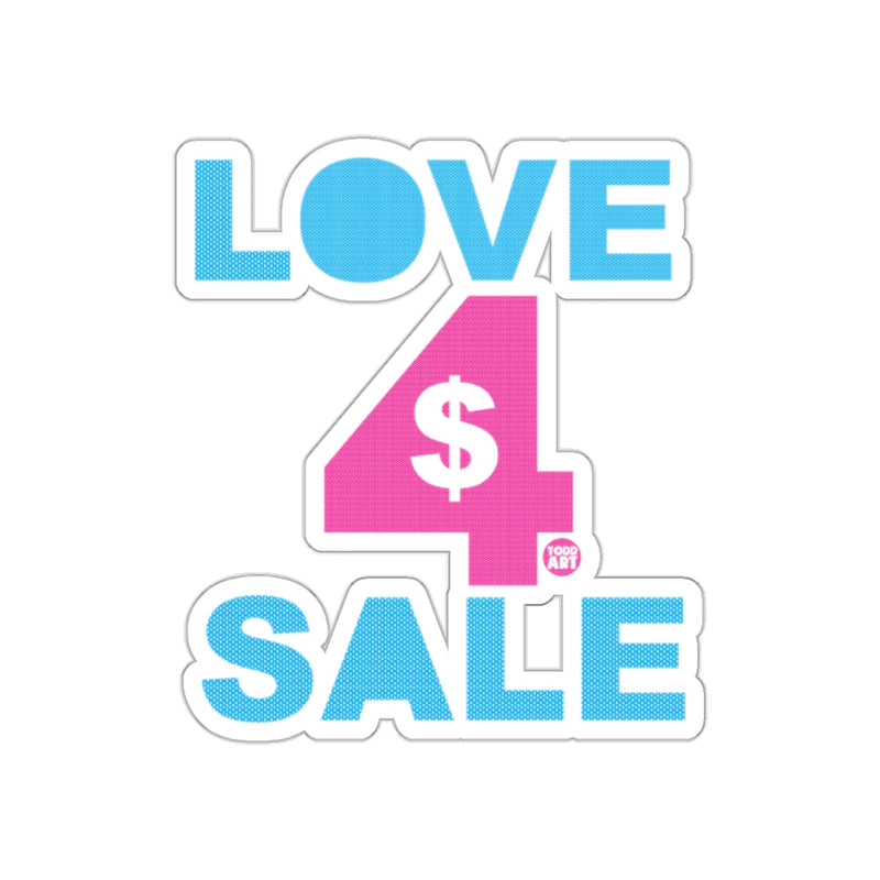 Load image into Gallery viewer, Love 4 Sale Artistic Sticker for Unique Style
