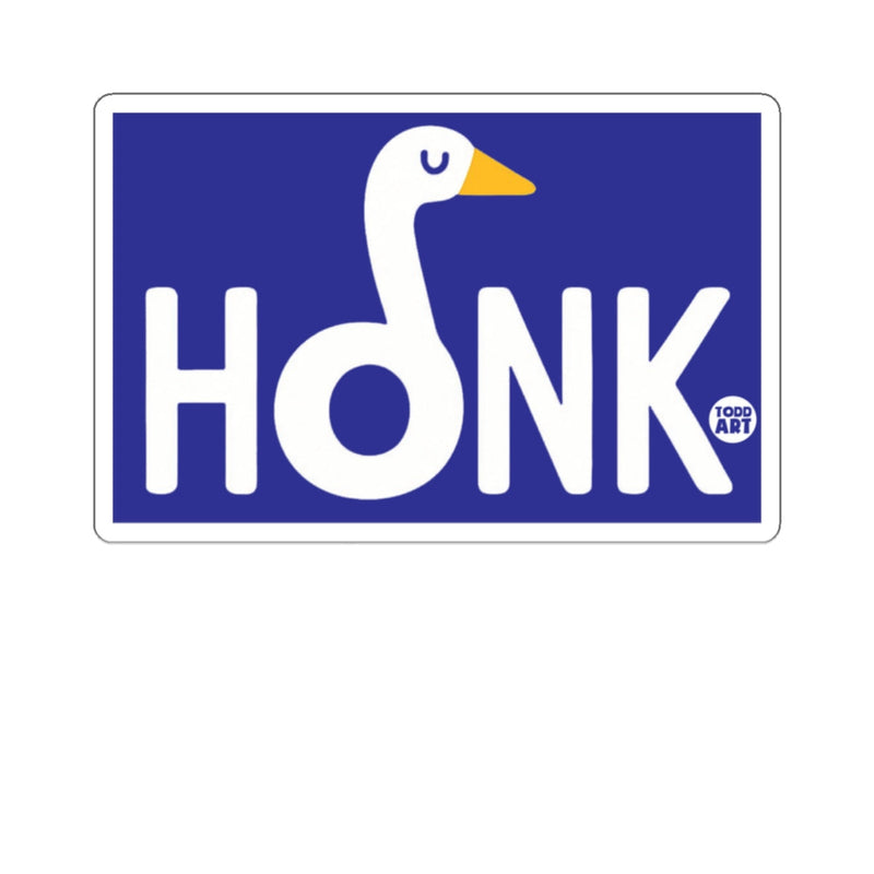Load image into Gallery viewer, Honk Goose Design with Todd Art Logo Sticker
