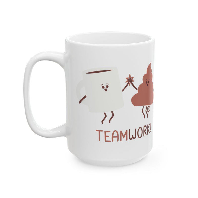 Load image into Gallery viewer, Teamwork Cartoon Characters Design Coffee Mug
