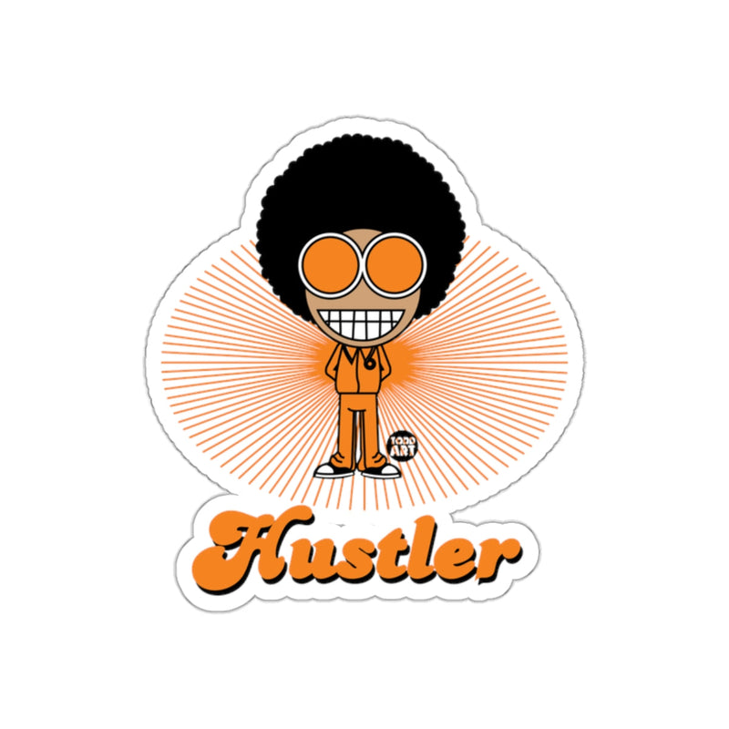 Load image into Gallery viewer, Hustler Character Retro Sticker from 1000 Art Collection
