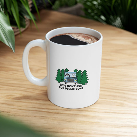 Boys Don't Ask for Directions Coffee Mug