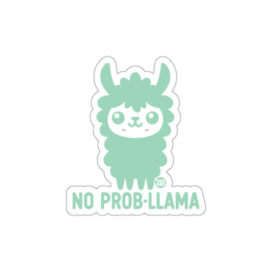 Adorable No Prob-Llama Sticker Perfect for Decorating