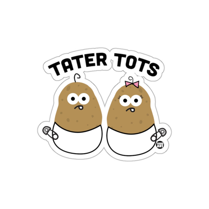 Load image into Gallery viewer, Tater Tots Cute Funny Character Sticker for Kids
