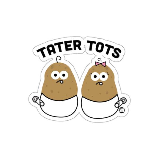 Tater Tots Cute Funny Character Sticker for Kids