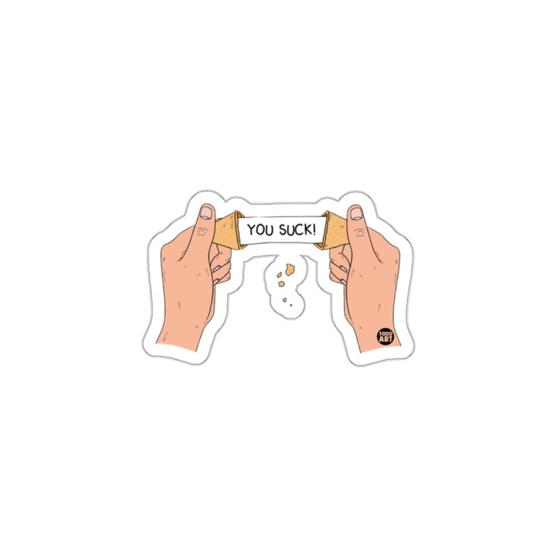 Load image into Gallery viewer, Funny You Suck Pull-N-Peek Sticker Product
