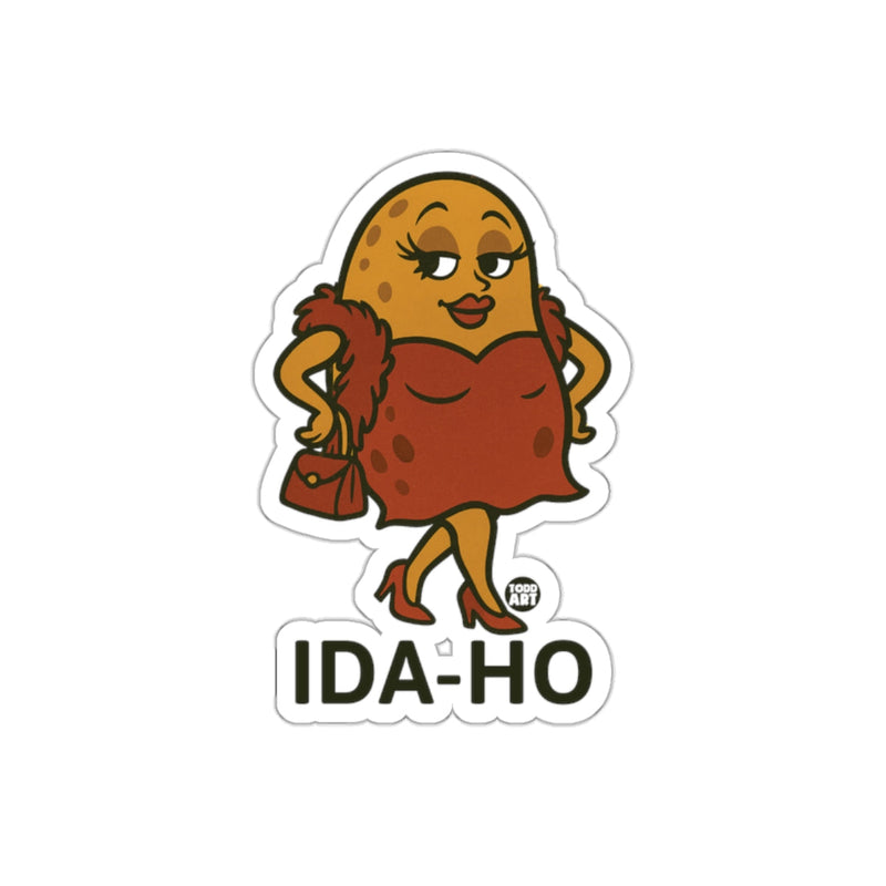 Load image into Gallery viewer, IDA-HO Potato Character with Handbag Sticker
