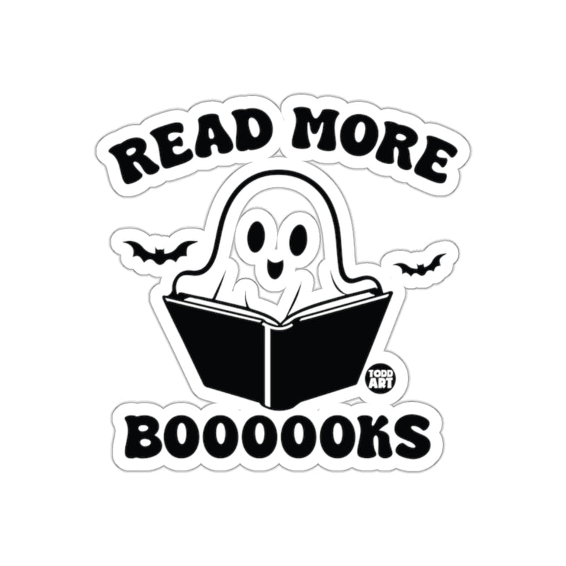 Load image into Gallery viewer, Read More Booooooks Cute Ghost Sticker for Book Lovers
