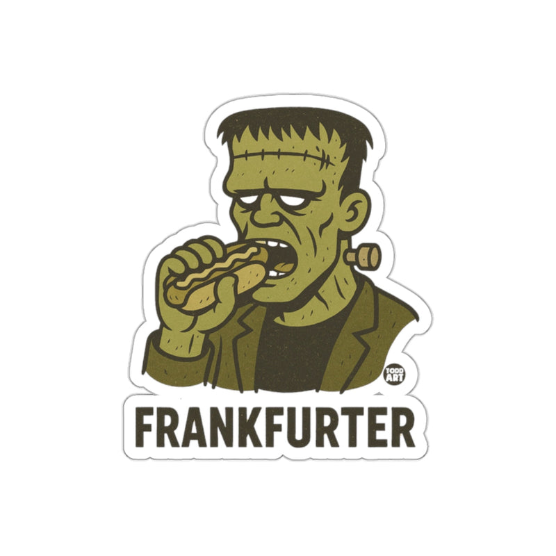 Load image into Gallery viewer, FRANKFURTER Graphic Novelty Sticker Product
