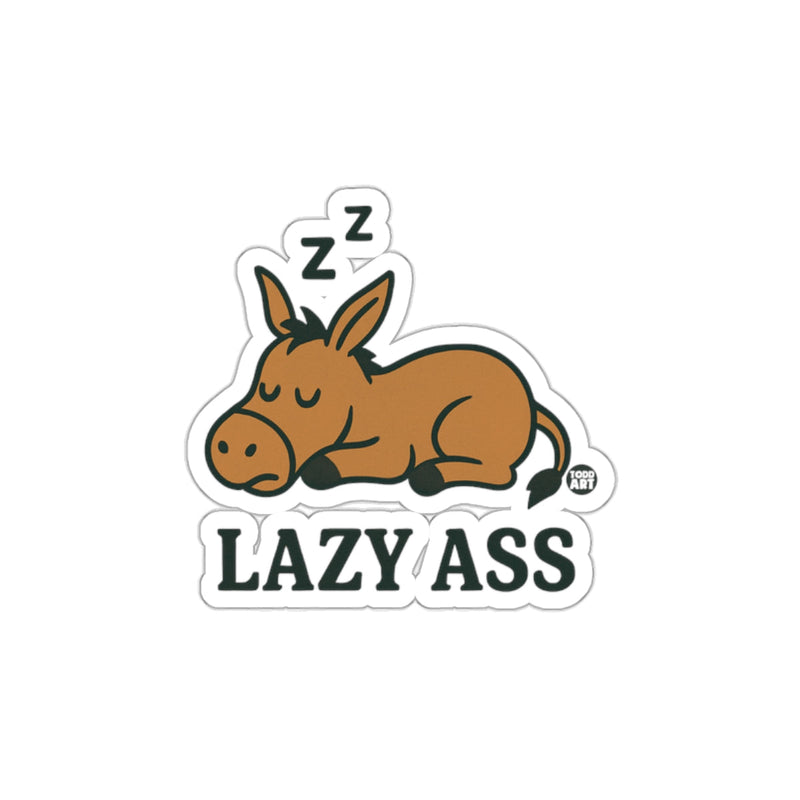 Load image into Gallery viewer, Lazy Ass Sleeping Donkey Zzz Sticker Perfect Emoji Decor
