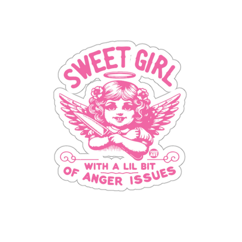 Load image into Gallery viewer, Sweet Girl With a Lil Bit of Anger Issues design
